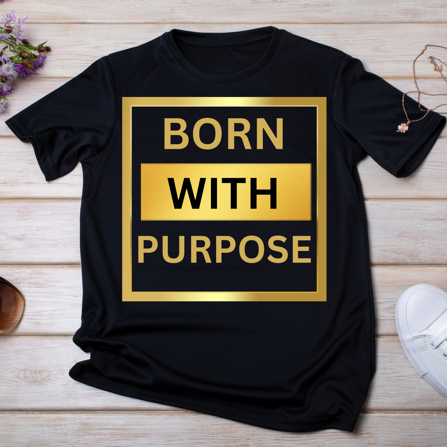 Born With Purpose - Short-Sleeve Unisex T-Shirt (3 colors)
