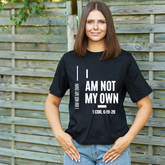 I am not my own - black - Women’s basic softstyle t-shirt