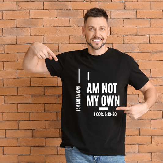 I Am Not My Own - men's - black Short-Sleeve Unisex T-Shirt